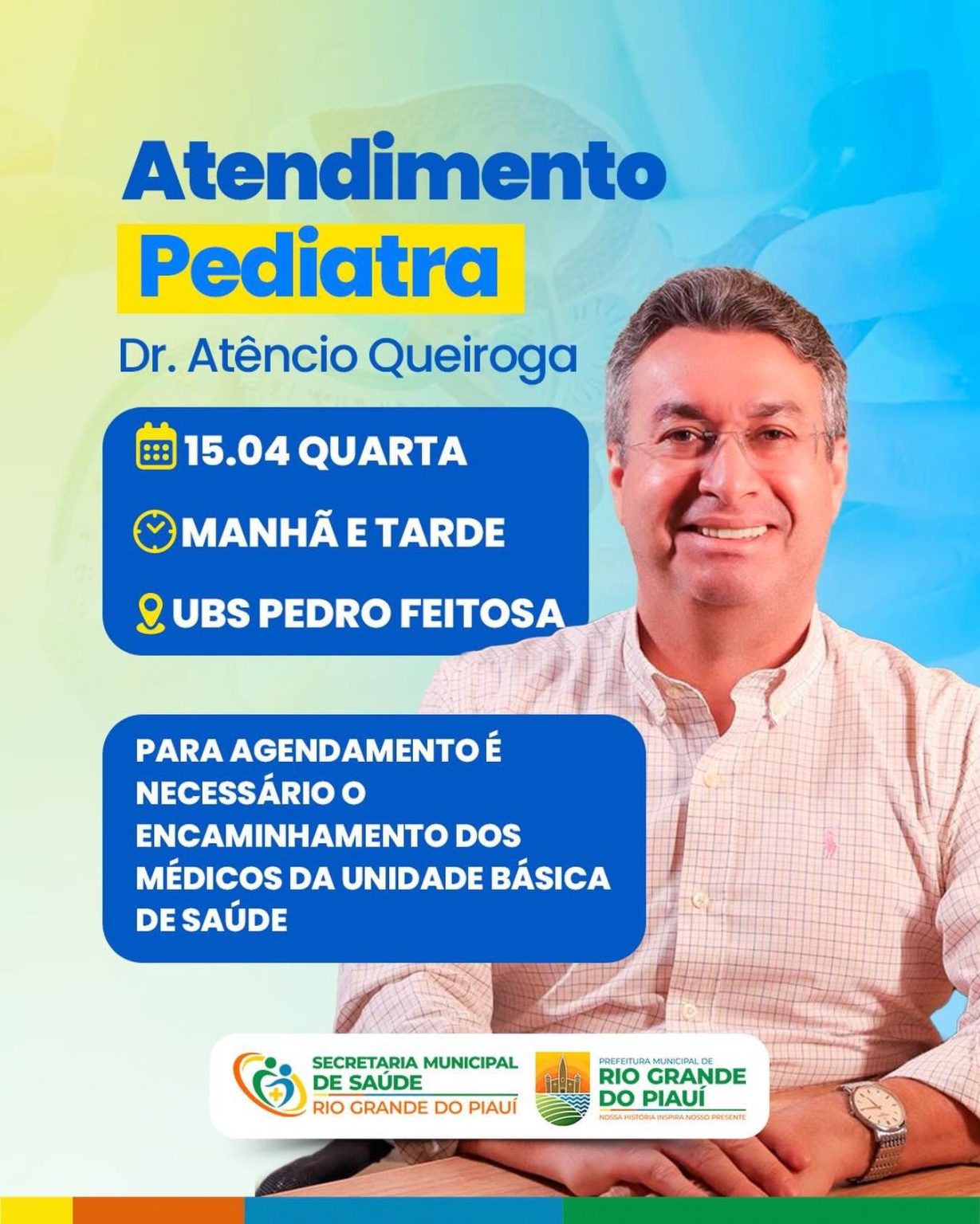 Atendimento Pediatra 🏥